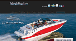 Desktop Screenshot of coloradoboatcenter.com